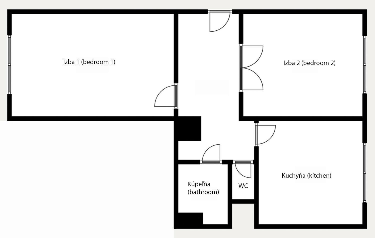 Apartment Anna Братислава Экстерьер фото